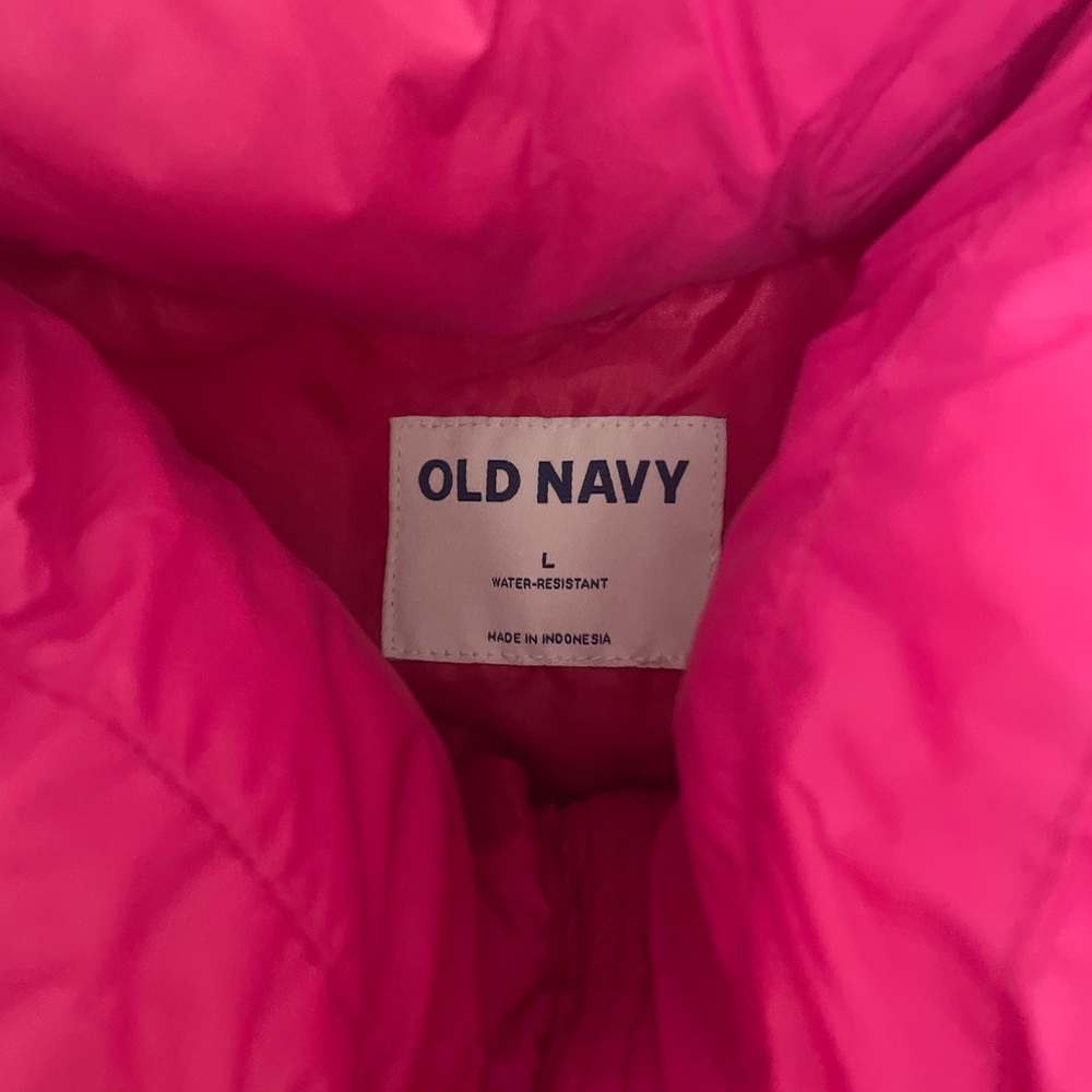 Old Navy Pink Vest - Picture 2 of 2